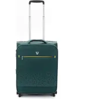 Roncato Crosslite Trolley Bagaglio A Mano 2 Ruote 55x40x20/23 Cm Espandibile - Verde Bottiglia