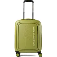 Mandarina Duck Logoduck + 4 ruote Trolley cabina S 55 cm verde