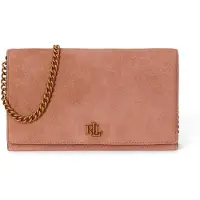Ralph Lauren Adair Pochette Vera Pelle 20.5 cm marrone