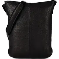 Harold's Chaza Mini Borsa Borsa a tracolla Vera Pelle 15 cm nero