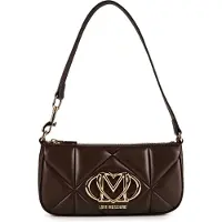 Love Moschino Borsa a spalla 25 cm marrone