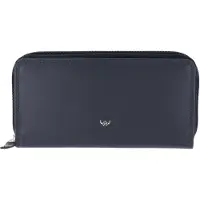 Golden Head Polo Portafoglio Protezione RFID Vera Pelle 18.5 cm blu