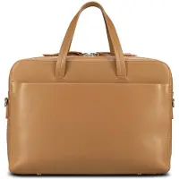 Jost Arva Cartella Vera Pelle 36 cm Vano porta PC marrone