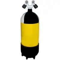 Metalsub Bombola Subacquea 2 Outlets V Valve 12l 232 2026
