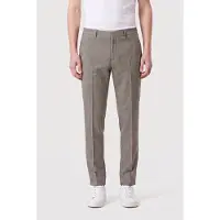 Calvin Klein Houndstooth Slim Suit Pants Brilliant White Taglia: 46 | Pantaloni Outlet | Uomo | Bianco