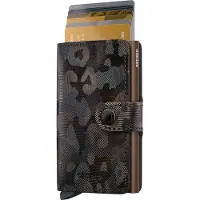 Secrid Unisex Miniwallet Jungle Brown Taglia: OS | Portafogli Outlet | Unisex | Marrone