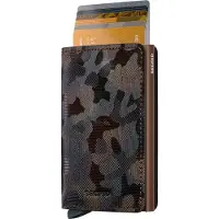 Secrid Unisex Slimwallet Jungle Brown Taglia: OS | Portafogli Outlet | Unisex | Marrone
