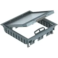 Obo Bettermann Geräteeinsatz GES9-3S U 7011 für Universalmontage (7405083)