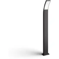 Philips Lampione a LED Splay, 96 cm, 2.700 K, antracite, IP44