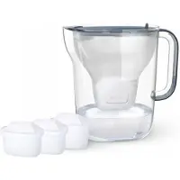 Brita Caraffa Filtrante Per L´acqua Style Essential Xl + 3 X Mx Pro Pure Performance