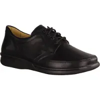 Ganter Scarpa stringata 'Schnürschuh Herren 256701-0100 Echtleder in schwarz' nero