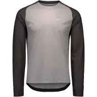 POC Motion Air L/S Jersey Maglietta da ciclismo Uomo (XL, grigio)