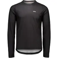 POC Motion Air L/S Jersey Maglietta da ciclismo Uomo (XXL, nero)