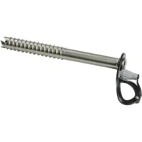 C.A.M.P. Rocket Vite da ghiaccio (19 cm, grigio)