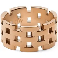 Daniel Wellington Anello 5-Link Bronzo Acciaio Dw0040097 56 Mm — Anello