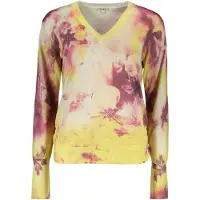 Desigual , maglione leggero a fiori, Donna, Rosso, M