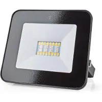 Nedis Flutlicht WLAN 1600lm 20W RGB 2700-6500K Alu Andr/iOS WIFILOFC20FBK