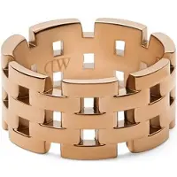 Daniel Wellington Anello 5-Link Bronzo Acciaio Dw0040097 58 Mm — Anello
