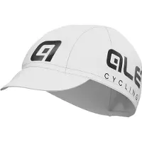 ALÉ Cotton Cap Cappello da ciclismo (One Size, bianco/grigio)