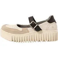 Art per donna. 1151511VI003_0MU Scarpe in pelle 1515 Brighton beige, nero (36), 3 a 5cm, Fibbia, Casual