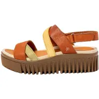 Art per donna. 11676116Y003_0MU Sandali Brighton in pelle multicolore (40), 3 a 5cm, Velcro, Casual