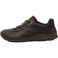 El naturalista unisex. 254341101005_001 Scarpe in pelle nera N5434 Oroel (38), Nero, Basso, Stringhe, Casual
