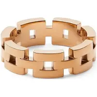 Daniel Wellington Anello 3-Link Placcato Oro Dw0040096 60 Mm — Anello