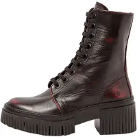 Art per donna. 1137513F4003_008 Stivali in pelle granata York 1375 (39), 3 a 5cm, Stringhe, Casual