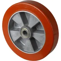 BS Rollen Ruota 250/50mm B90.251 Ghisa poliuretanica, centro ruota in alluminio, KL Portata 1.000 kg