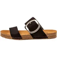 Art per donna. 101751101003_001 Sandali in pelle 0175 Creta nero (37), Basso, Fibbia, Casual
