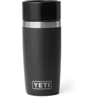 Yeti Rambler Travel Bottle 12oz Commuter Cap, Black, thermos da viaggio con tappo a vite, 355 ml