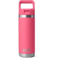Yeti Coolers Rambler Bottle C Straw Bottiglia termica (532 ml, fuchsia)