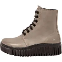 Art per donna. 1151712EW003_039 1517 Stivali in pelle grigia Brighton (36), 1 a 3 cm, Cerniera, Casual, Grigio