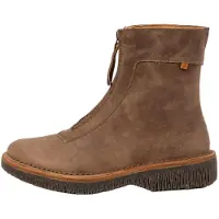 El naturalista per donna. 255813LY0005_020 N5581 stivaletti in pelle beige (40), Basso, Cerniera, Casual