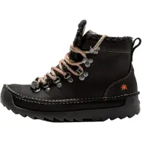 Art unisex. 106151101003_001 Stivaletti in pelle 0615 Pleasant Black/ Skyline (36), Nero, Basso, 1 a 3 cm, Stringhe, Casual