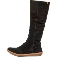El naturalista per donna. 253132010005_001 Stivali in pelle N5313 Corallo Nero (40), Basso, Cerniera, Casual