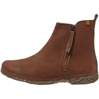 El naturalista per donna. 2547211FQ005_012 Stivaletti in pelle N5472 Pleasant Chocolate/Angkor (36), Marrone, Basso, 1 a 3 cm, Cerniera, Cas