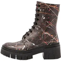 Art per donna. 11375F126003_ESP Stivaletto in pelle 1375F nero (39), 3 a 5cm, Stringhe, Cerniera, Casual