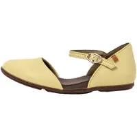 El naturalista per donna. 2ND544ZR0005_0G3 Sandali in pelle verde lime Nd54 Stella (38), Basso, Fibbia, Casual