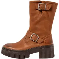 Art per donna. 113971123003_023 1397 Stivali in pelle marrone York (38), 3 a 5cm, Cerniera, Casual