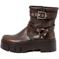 Art per donna. 1176712EG003_012 Stivali in pelle marrone Leeds 1767 (41), 3 a 5cm, Cerniera, Casual