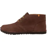 El naturalista unisex. 253741112005_012 N5374 Stivaletti in pelle marrone piacevoli (38), Basso, Stringhe, Casual