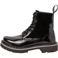 Art unisex. 111661401003_001 Stivali in pelle 1166 Marina nero (44), Basso, Stringhe, Casual