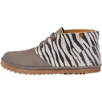 El naturalista per donna. 25374P1F1005_ESP N5374P Stivaletti Wulf in pelle zebrata (37), Basso, Stringhe, Casual, Animal Print