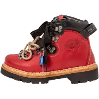 Art unisex. 100301108603_008 0030 Stivaletti Air Alpine in pelle rossa (36), Rosso, Basso, Stringhe, Casual