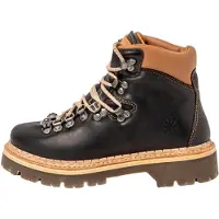 Art unisex. 109035010603_001 Stivaletti in pelle 0903 Arizona nero (44), Basso, Stringhe, Casual