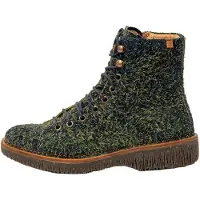 El naturalista per donna. 25572PES0005_0B0 N5572P Stivaletti in pelle verde vulcano (37), Basso, Cerniera, Casual