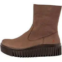 Art per donna. 115311412003_012 1531 stivaletti in pelle marrone (41), 8 a 10cm, Cerniera, Casual
