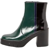 Art per donna. 1197413XY003_0MU Stivali verdi Berna del 1974 (36), Pelle, 8 a 10cm, Cerniera, Casual, Verde, Classico