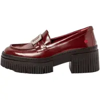 Art per donna. 113721167003_008 Scarpe in pelle 1372 York Maroon (38), 3 a 5cm, Nessuno, Casual, Granata, Classico, Bordeaux